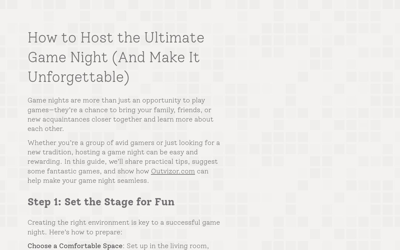 Game Night Script How to Host the Ultimate Game Night (And Make It Unforgettable)